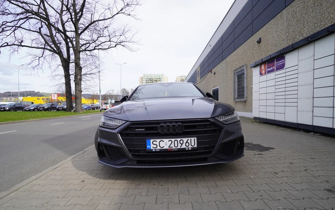 Audi A7 cena 209000 przebieg: 110000, rok produkcji 2018 z Wojnicz małe 211